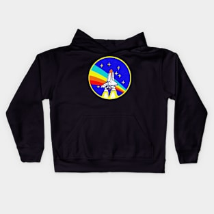 Black Panther Art - NASA Space Badge 115 Kids Hoodie